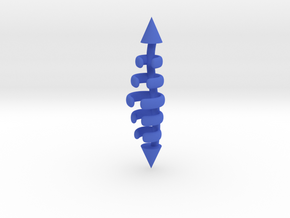 Kasey Spine in Blue Processed Versatile Plastic