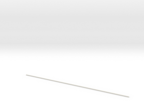 Lapping Rod (Length:20inch/635mm) in White Natural Versatile Plastic