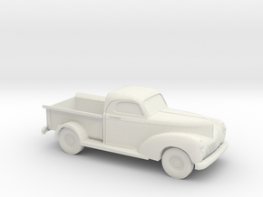 1/87 1940 Willys Overland 1/2 Ton Truck in White Natural Versatile Plastic