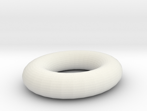 plastic ring in White Natural Versatile Plastic