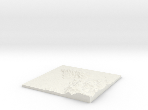 Cape Flattery, Neah Bay, and Shi Shi Beach in White Natural Versatile Plastic