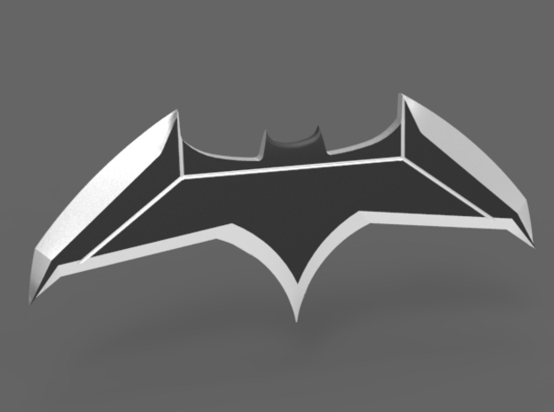 Batarang - Batman vs Superman Dawn of Justice  in Black Natural Versatile Plastic