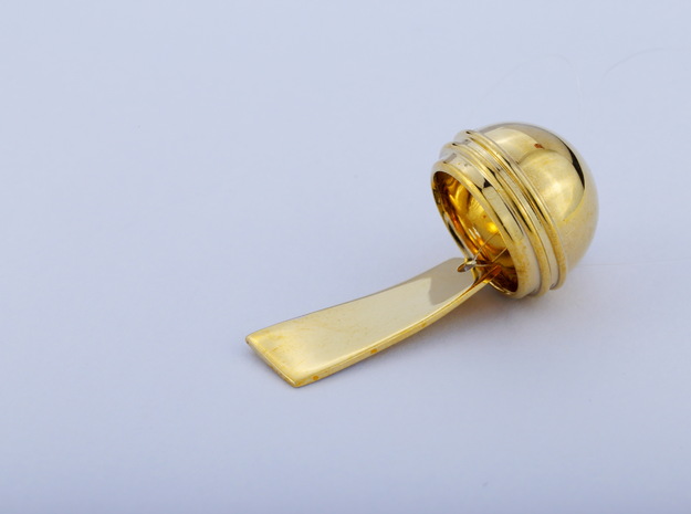 aeolian bells - part1 in Polished Brass
