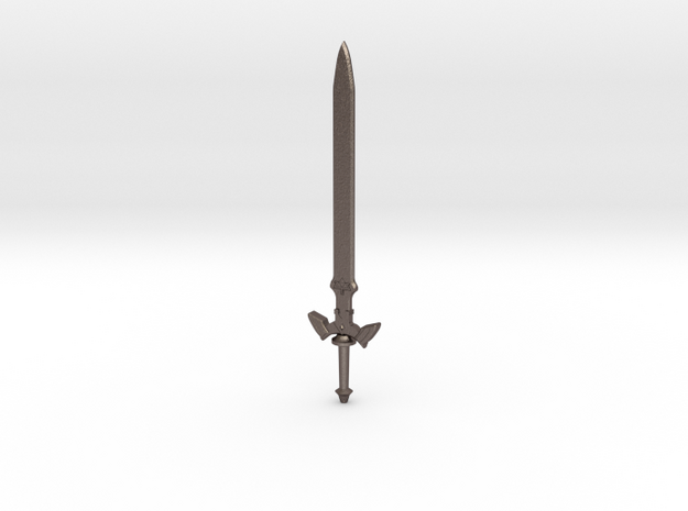 Master Sword Model in Polished Bronzed Silver Steel