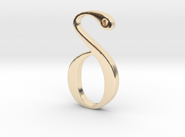 Delta in 14K Yellow Gold