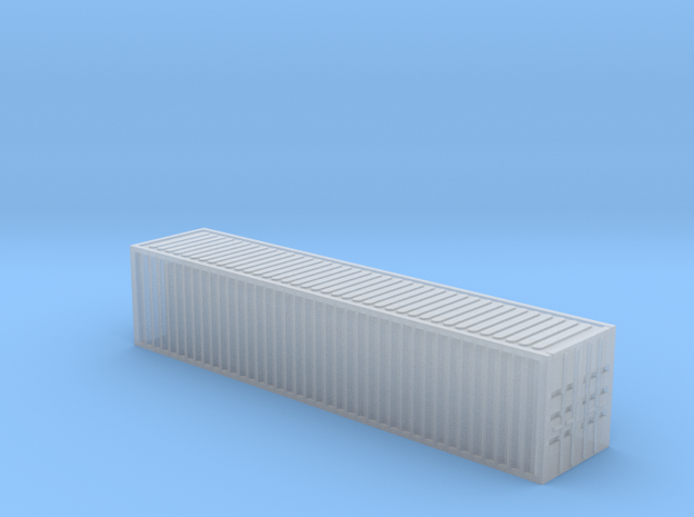 1/450 Container 40ftx1 in Tan Fine Detail Plastic
