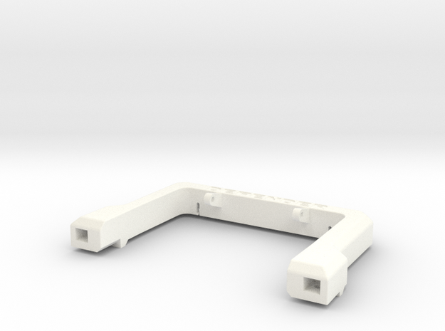 Defender A-Frame Protection Bar - Vanquish in White Processed Versatile Plastic