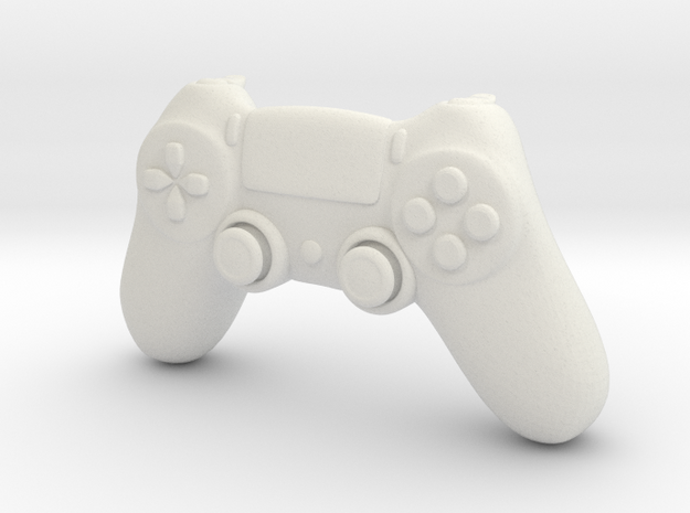 BJD DOLL: PS4 Controller 1/4 msd size in White Natural Versatile Plastic