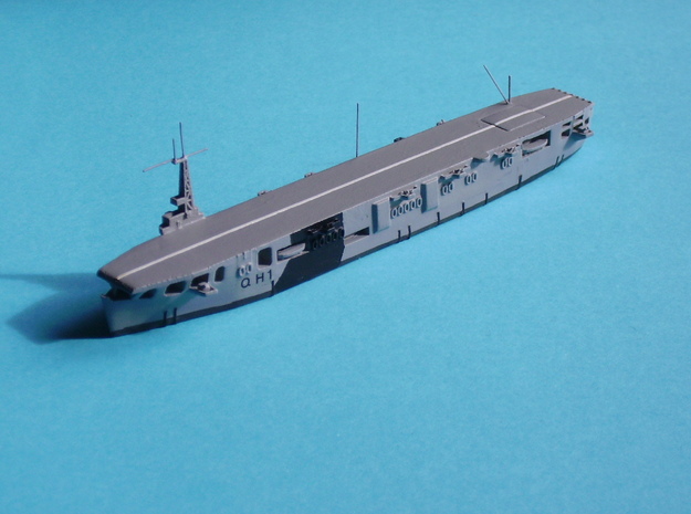 1:1200 scale model Karel Doorman 1  in Tan Fine Detail Plastic