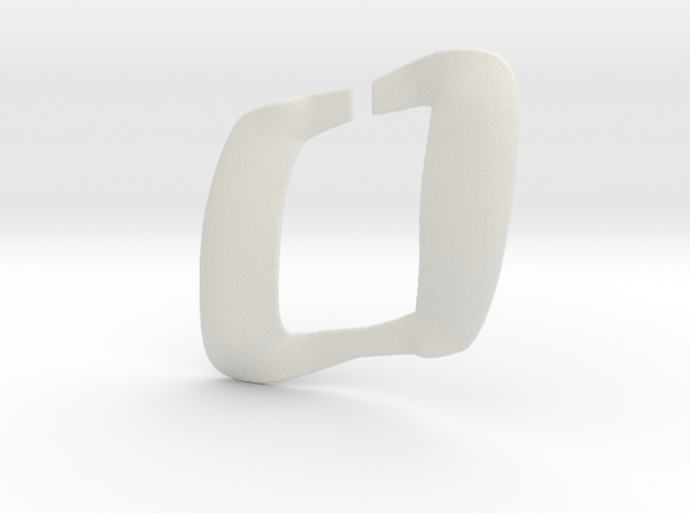 Ring in White Natural Versatile Plastic