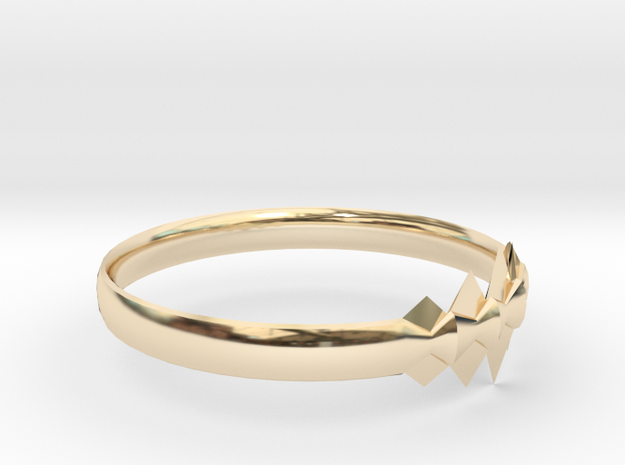 RING11DSIZER in 14K Yellow Gold