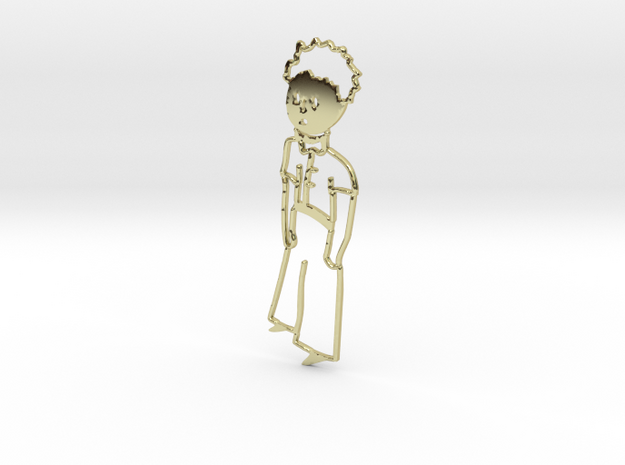 Le Petit Prince (The Little Prince) in 18k Gold Plated Brass
