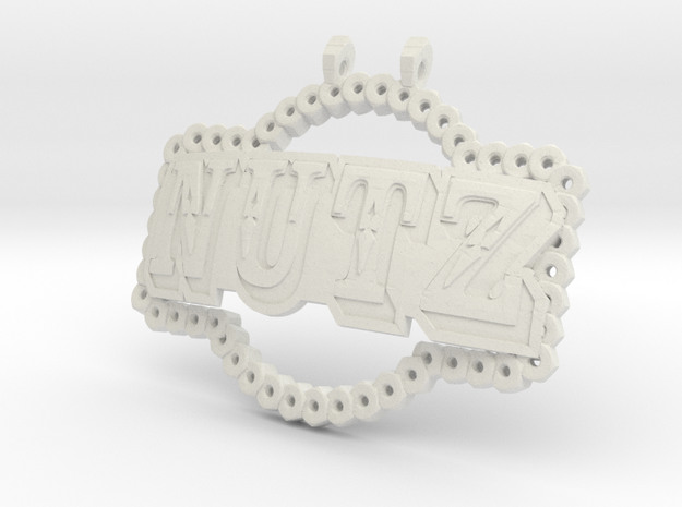 Camp NuTz in White Natural Versatile Plastic