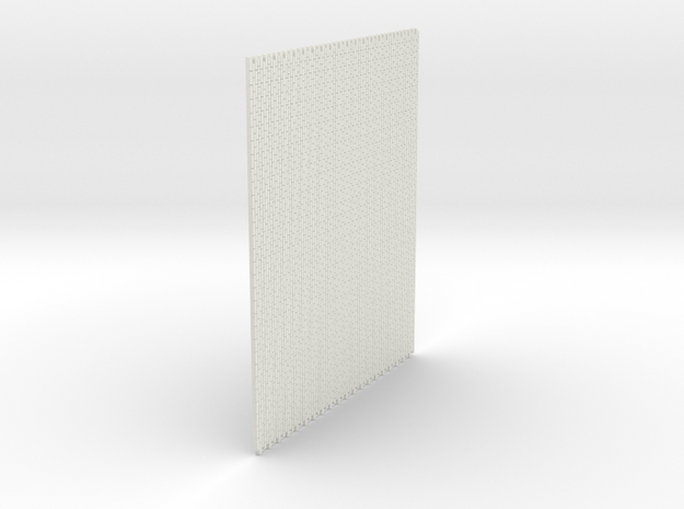 A-nori-tall-bricks-sheet2a in White Natural Versatile Plastic