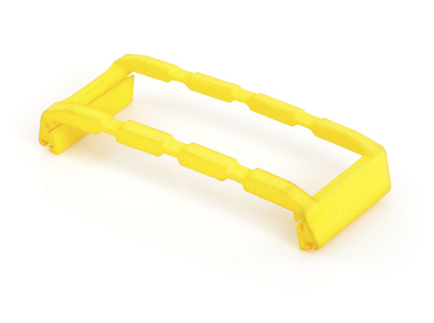 Finger Clip for Shutter Grip, iPhone 5 / 5S in Yellow Processed Versatile Plastic