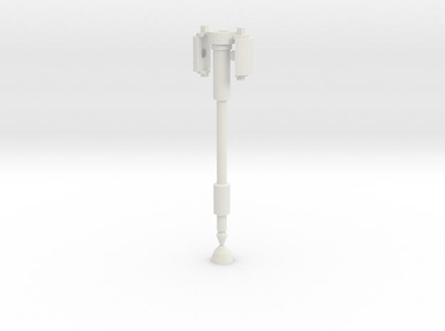idw: Prime Axe Pole for deluxe in White Natural Versatile Plastic