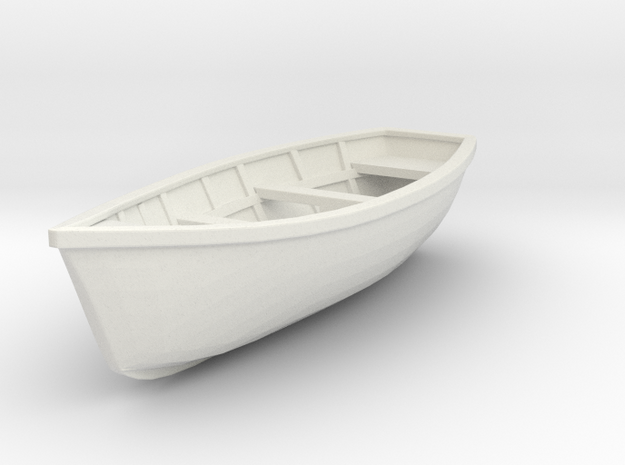 Wooden Boat  01. 1:24  Scale