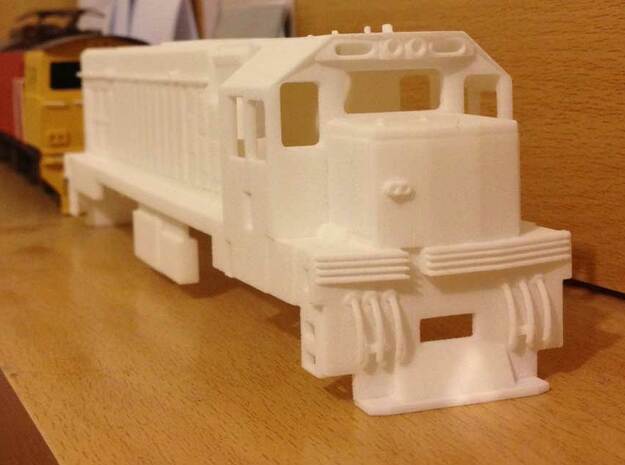 1:64 Scale New Zealand DC Class, Includes both ... in White Natural Versatile Plastic