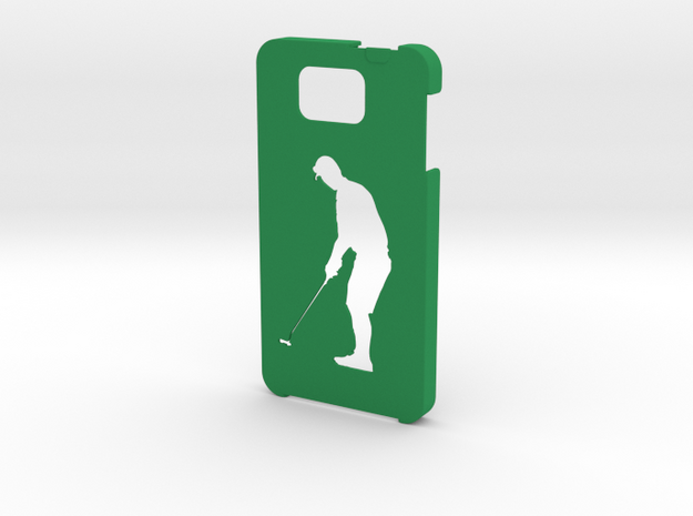 Samsung Galaxy Alpha Golf case in Green Processed Versatile Plastic