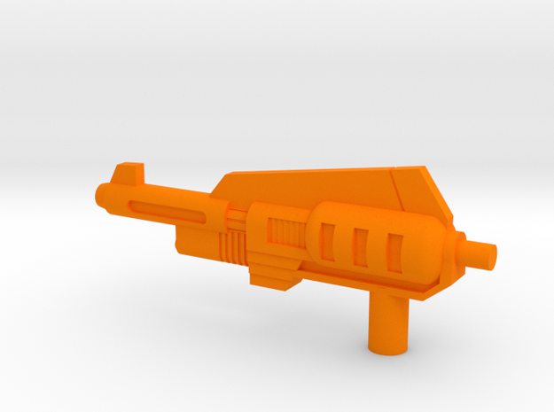 Snarl Gun 60 mm in Orange Processed Versatile Plastic