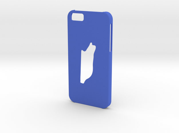 Iphone 6 Belize case in Blue Processed Versatile Plastic