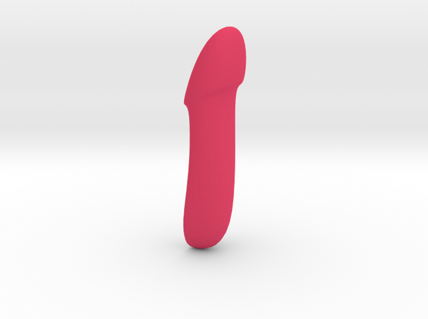 Dildo sex toy nr. 2 in Pink Processed Versatile Plastic