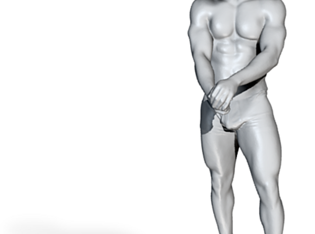 Digital-Strong male body 001 scale in 10cm in Strong male body 001 scale in 10cm