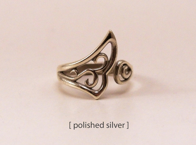 Kaya's Ring Variation in Natural Silver