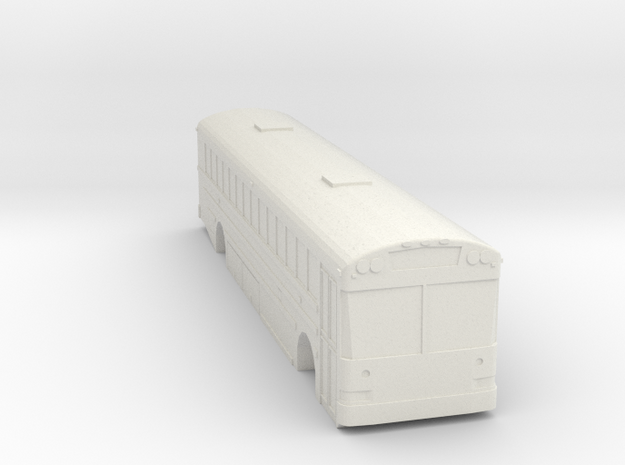 ho scale school bus 2015 international/ic re 300 in White Natural Versatile Plastic