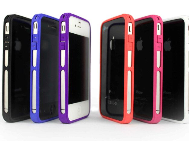 Brute for iPhone 4 - Thin but Tough in Blue Processed Versatile Plastic