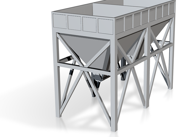 Digital-N Scale Aggregate Hopper 2 in N Scale Aggregate Hopper 2