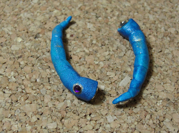 Dragon Horns: Miniatures For yosd & MSD Doll in White Natural Versatile Plastic
