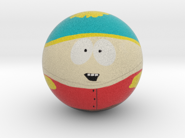 Cartman Marble Ball in Full Color Sandstone