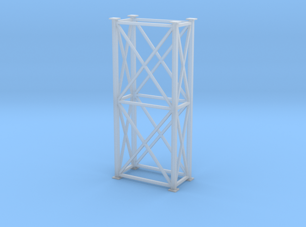 'S Scale' - 4' x 8' x 20' Tower in Tan Fine Detail Plastic