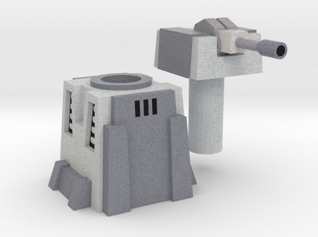 Imperial Rapid Fire Turret Lvl 3 (swiveling) in Full Color Sandstone