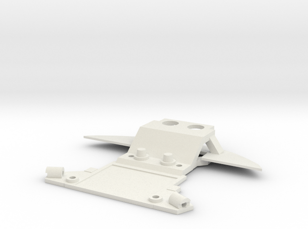 Subchassis V7 Audi Front in White Natural Versatile Plastic
