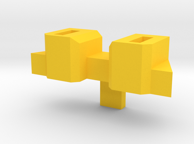 Combiner Wars Rodimus Axe Wing Peg Upgrade in Yellow Processed Versatile Plastic