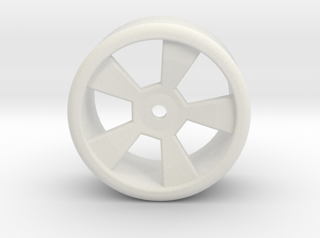 Rc Drift Wheel 2 in White Natural Versatile Plastic