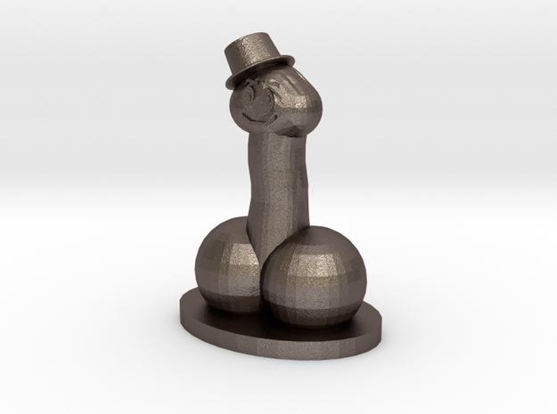 Top Hat Happy Face Statue