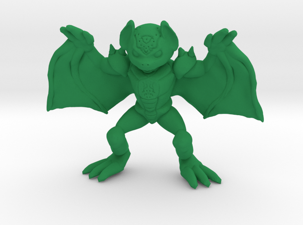 Desmodian Warrior in Green Processed Versatile Plastic