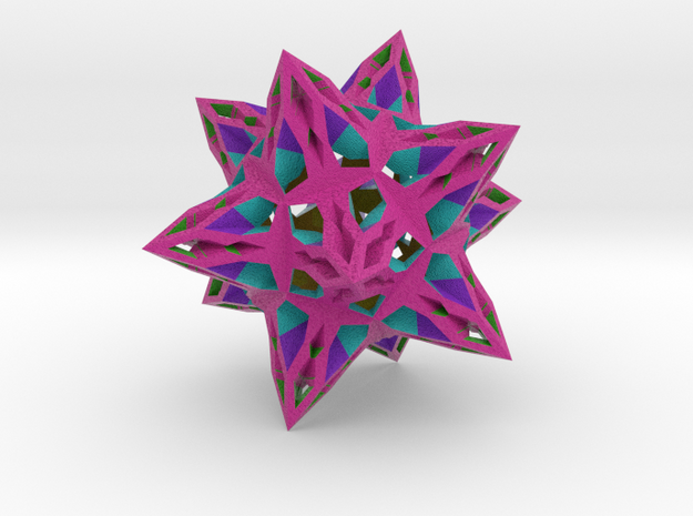 complex stellate icosahedron benign transposition in Full Color Sandstone