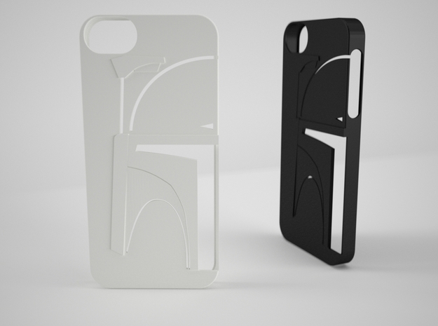 Bounty Hunter Iphone 5 Case V2 in White Processed Versatile Plastic