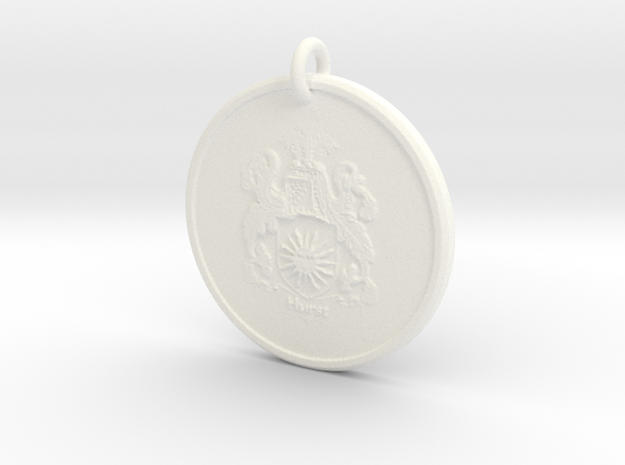 Medallion Presto in White Processed Versatile Plastic
