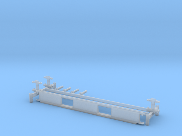 Monorail H Stand Turnout in Smooth Fine Detail Plastic: 1:24