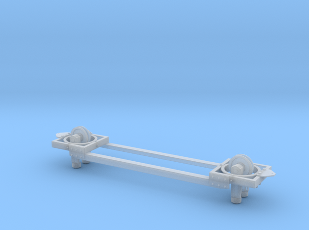 Monorail Unpowered Basic Frame in Tan Fine Detail Plastic