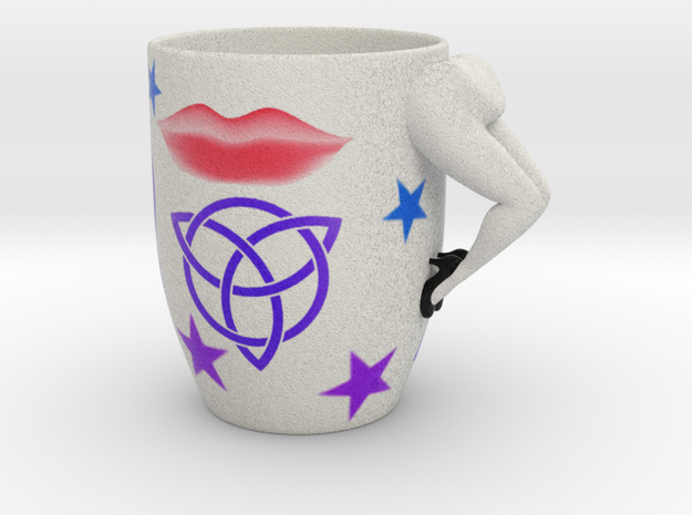 Sexy Coffee Mug in Full Color Sandstone