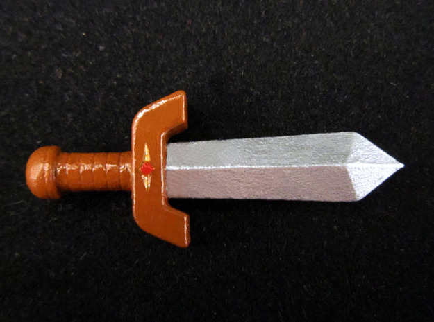 Forest Sword I in Smooth Fine Detail Plastic