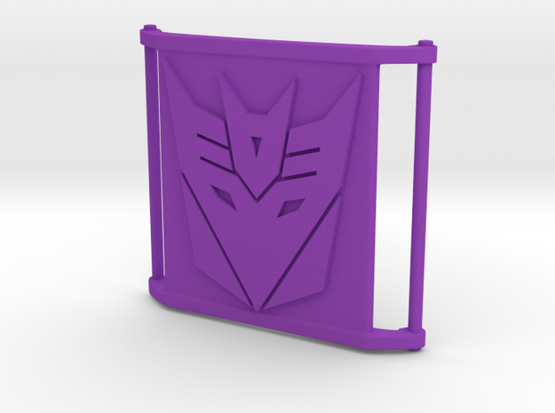CharmBig - Decepticon in Purple Processed Versatile Plastic