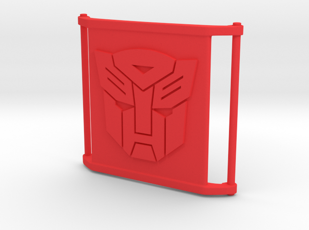 CharmBig - Autobot in Red Processed Versatile Plastic