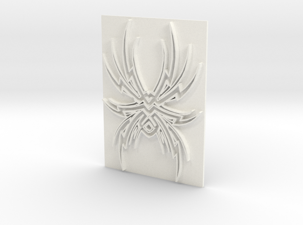Spider1 in White Processed Versatile Plastic